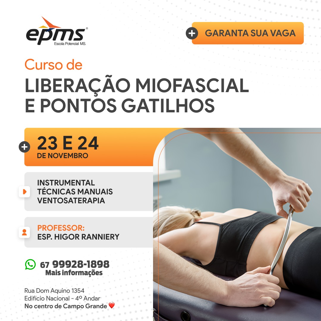 Curso de Liberação Miofascial e Pontos Gatilhos