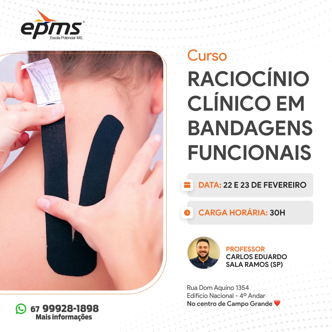 Curso de Raciocínio Clínico em Bandagens Funcionais