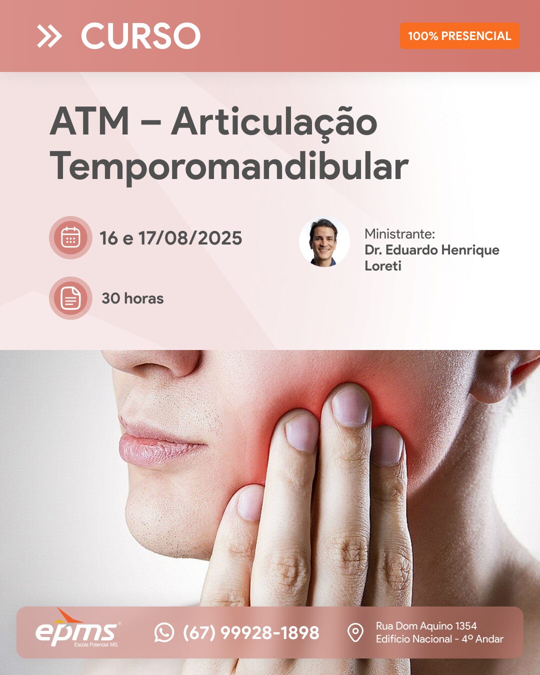 Curso de ATM - Articulação Temporomandibular