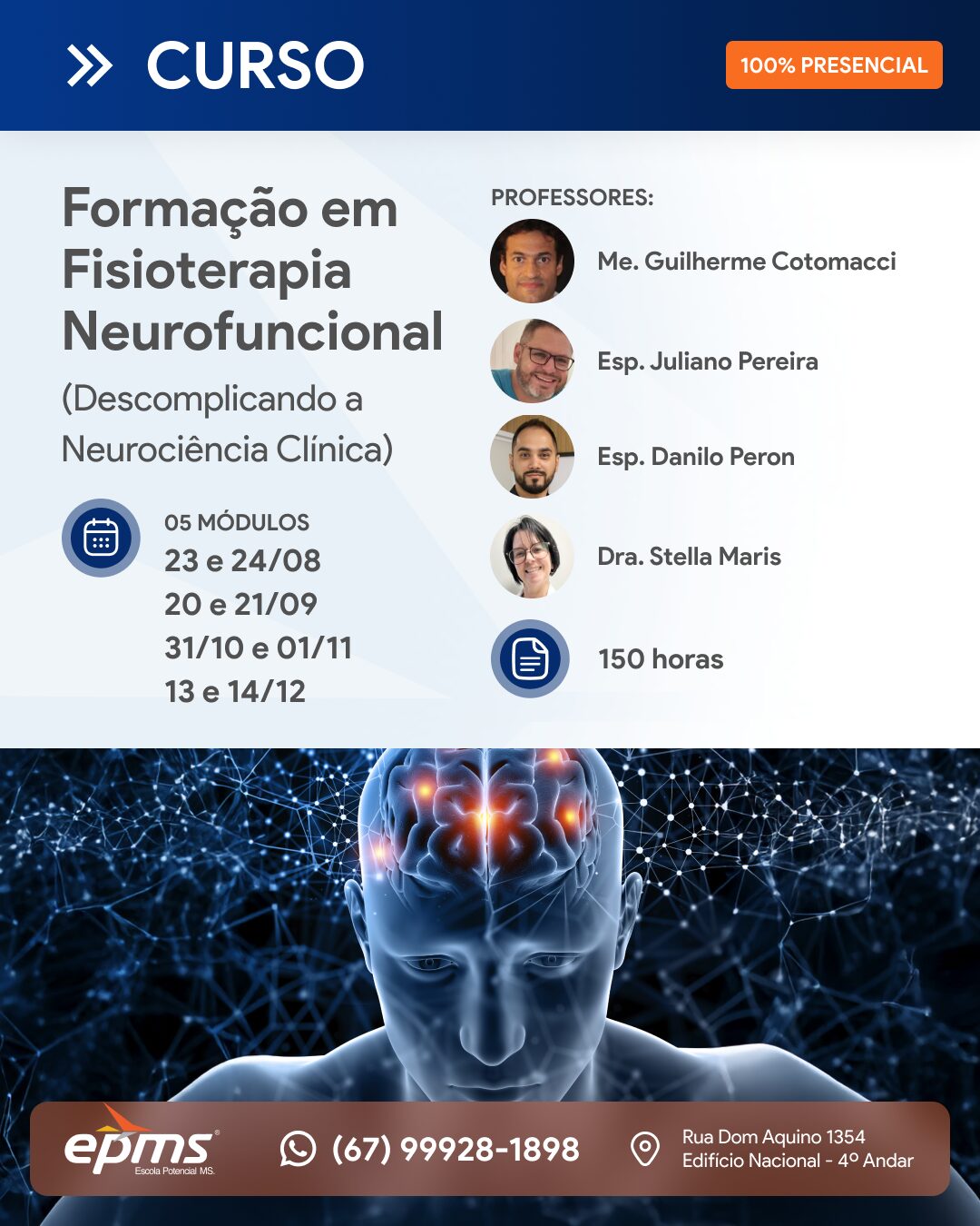 Curso de Formação em Fisioterapia Neurofuncional
